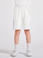Boys Athletic Shorts Kids High Waist Elastic Running Basketball Shorts with Pockets 5-14 Years - Image 2