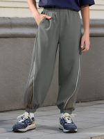 Boys Joggers Pants Kids Elastic Waist Sweatpants Quick Dry Mesh Color Block Athletic Pants 5-14Y - Image 2