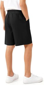 Boys Athletic Shorts Youth Lightweight Basketball Short with Pockets for Gym Sports Tennis - Image 2
