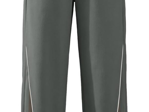 Boys Joggers Pants Kids Elastic Waist Sweatpants Quick Dry Mesh Color Block Athletic Pants 5-14Y