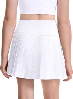 Girls Tennis Skirt with Shorts Athletic Pleated Skort with Pockets for Golf Workout Running - Image 2
