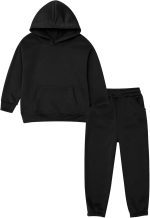 Girls Boys Tracksuit Pullover Hoodie Jogging Pants Set 2 Pieces Sweatsuit for Kids Fashion Sweatshirt Set