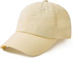 Kids Quick Drying Baseball Cap Sun Hats for Girls Boys Lightweight Sun Protection Hat for Outdoor Activity