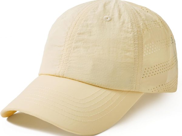 Kids Quick Drying Baseball Cap Sun Hats for Girls Boys Lightweight Sun Protection Hat for Outdoor Activity